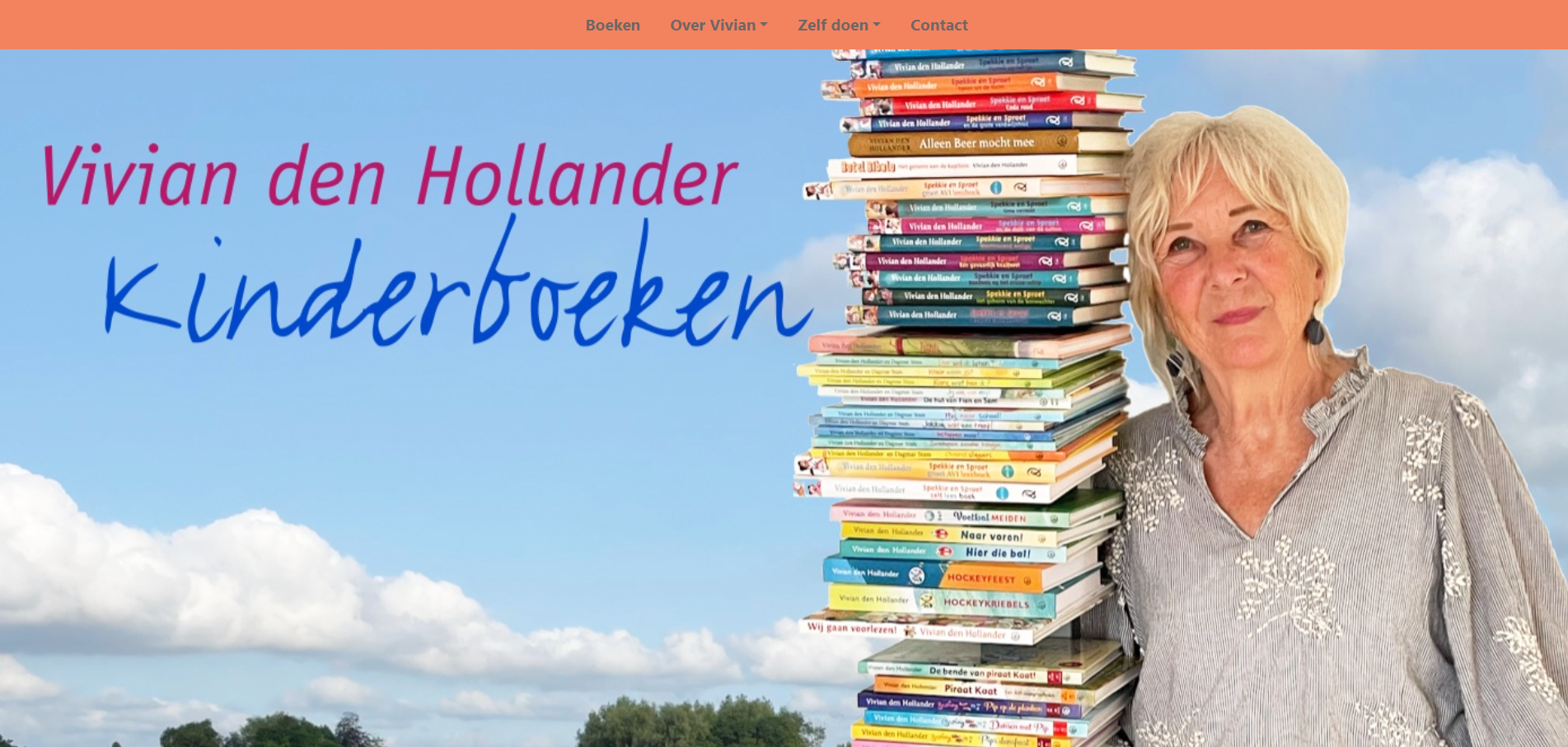 Website Vivian den Hollander